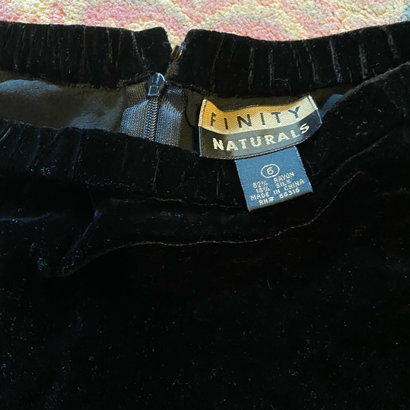 vintage velvet pants - Picture 2 of 2